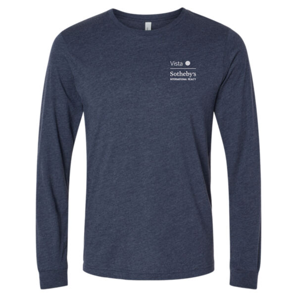   - Unisex Heather CVC Long Sleeve Tee Thumbnail