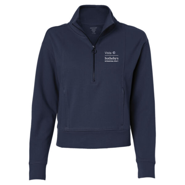   - Women's Mantra Half-Zip Ottoman Pullover Thumbnail