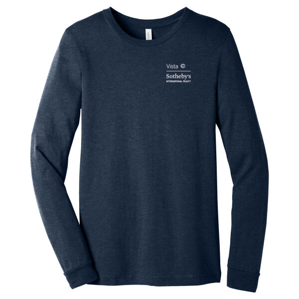   - Unisex Heather CVC Long Sleeve Tee Thumbnail
